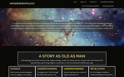 wondermentology.org snapshot