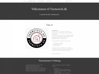 varmetech.dk snapshot