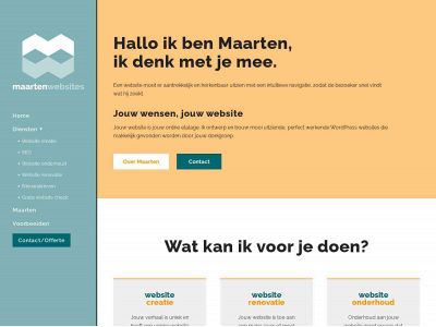 maartenwebsites.nl snapshot
