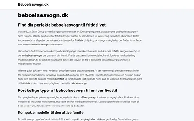 beboelsesvogn.dk snapshot