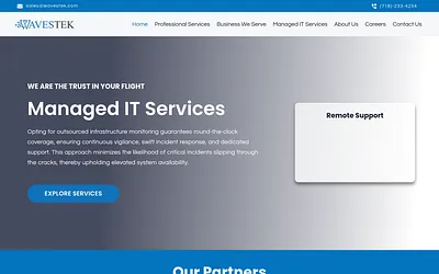 wavestek.com snapshot