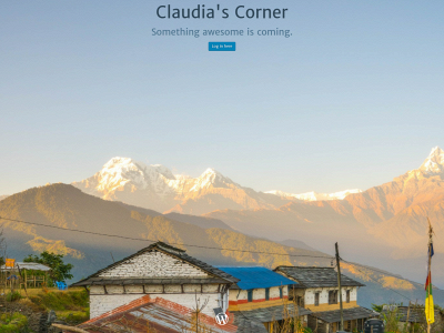 claudiascorner.blog snapshot