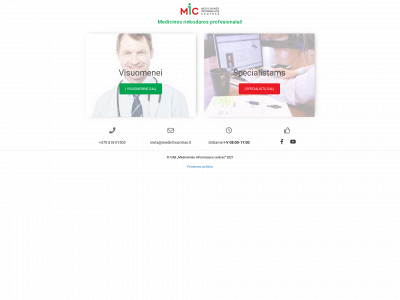 medinfocentras.lt snapshot