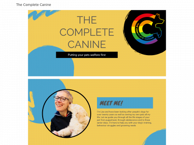 thecompletecanine.co.uk snapshot