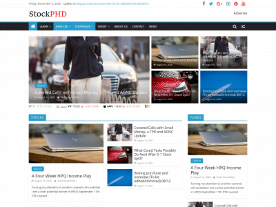 stockphd.com snapshot