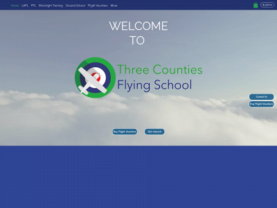 3countiesflyingschool.co.uk snapshot