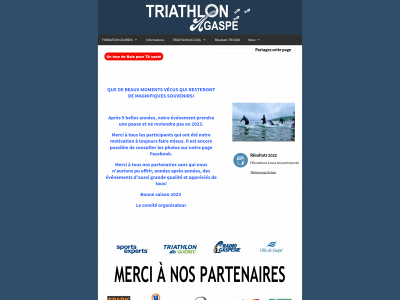 triathlondegaspe.com snapshot
