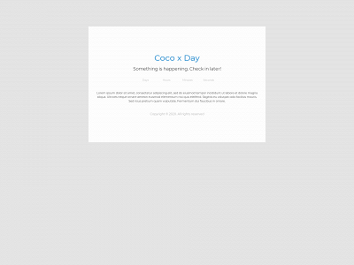 cocoxday.com snapshot