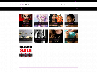www.sheshescloset.com snapshot