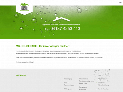 ms-housecare.de snapshot