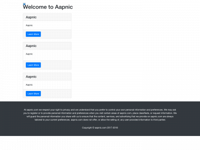 aapnic.com snapshot