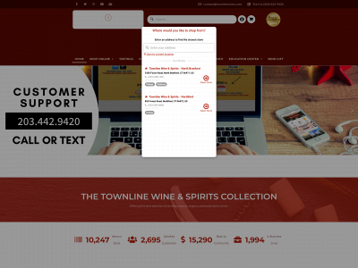 townlinewines.com snapshot