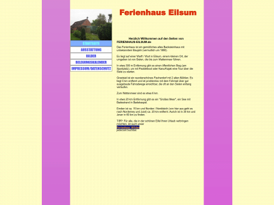 ferienhaus-eilsum.de snapshot