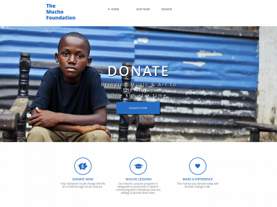 themuchofoundation.org snapshot