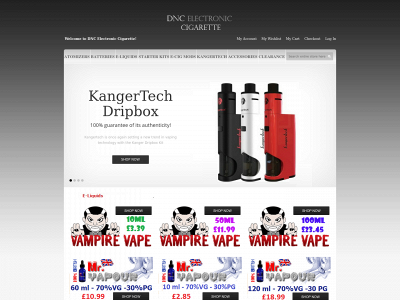 dnc-ecigarette.co.uk snapshot