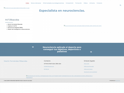 www.mfribacoba.es snapshot