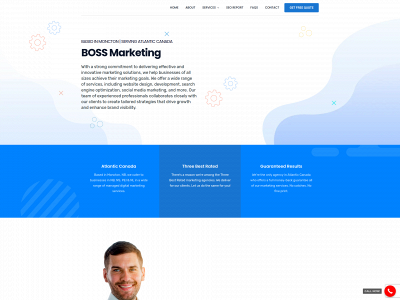 bossmoncton.com snapshot