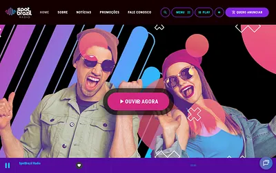 spotbrazilradio.com snapshot