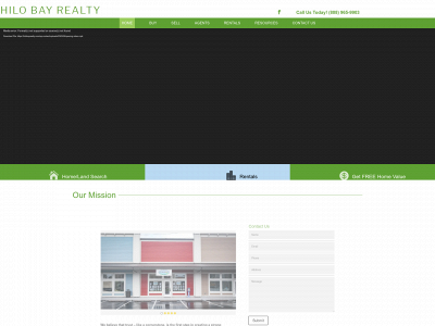 hilobayrealty.com snapshot
