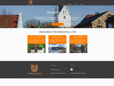 udviklingslisten.dk snapshot