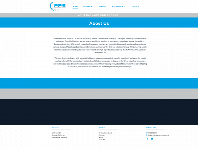 premierparcelservices.co.uk snapshot