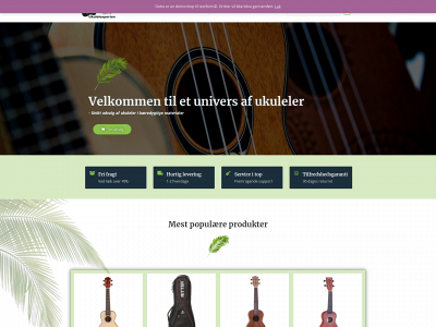 ukulelexperten.dk snapshot
