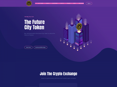 thebigcitycoin.com snapshot