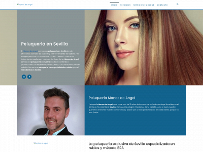 www.peluqueriamanosdeangel.com snapshot