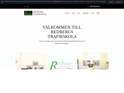 redbergstrafikskola.se snapshot