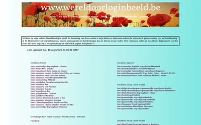 wereldoorloginbeeld.be snapshot