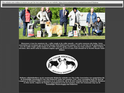 collieassociation.be snapshot