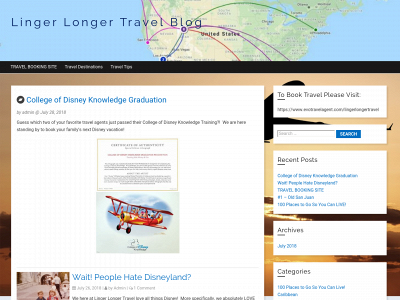 lingerlongertravel.com snapshot