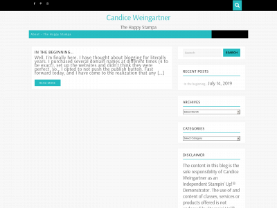 candiceweingartner.com snapshot