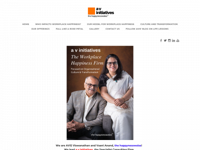 www.avinitiatives.co.in snapshot