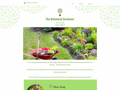 botanical-gardener.co.uk snapshot