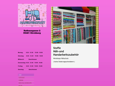 nadelwerkstatt.pink snapshot