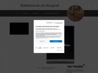 ballettschule-wolfsburg.de snapshot