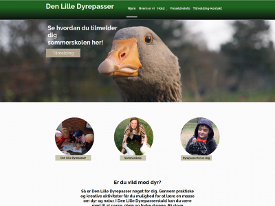 denlilledyrepasser.dk snapshot