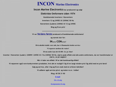inconmarine.dk snapshot