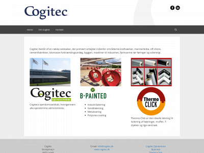 cogitec.dk snapshot