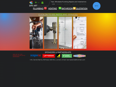 spaartplumbing.uk snapshot