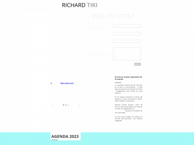 richardtiki.com snapshot