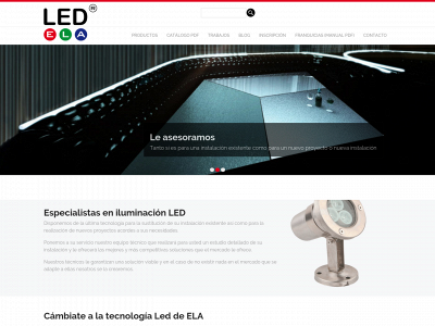 led-ela.com snapshot
