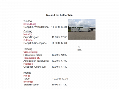 malund-ost.dk snapshot