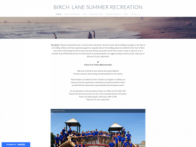birchlanesummerrec.weebly.com snapshot