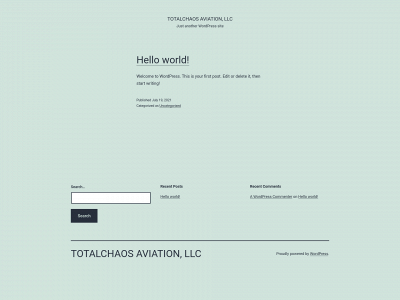 totalchaosaviation.com snapshot