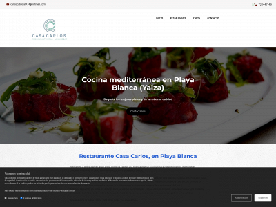 www.casacarlosrestaurante.com snapshot