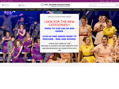 www.gailmproductions.com snapshot