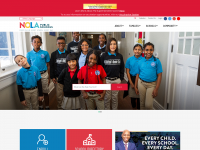 nolapublicschools.info snapshot