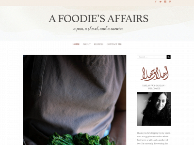 afoodiesaffairs.com snapshot